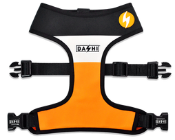 DASHI Stripes3 Orange&Black Neo Mesh  L iemaukti, 1 gab.