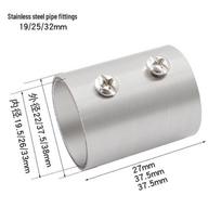 304 nerūdijančio plieno trišakis jungiklis apvalaus vamzdžio stelažo surinkimui pipe connectors, outer diameter 19mm