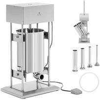 Royal Catering Elektrinis vertikalus dešrų kimštuvas, 4 piltuvėliai, 20 l, 300 W