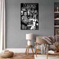 Misfits Plakatas Dekoratyvinis Paveikslas Drobės Plakatas Dovana Sienų Menas Svetainės Plakatai Miegamojo Paveikslas 21cm×30cm NoFrame black