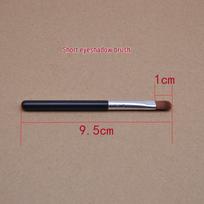 In Stock: 3-Piece Pony Hair Angled Eyeshadow & Nose Shadow Brush Set with Short Handles