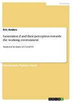 Generation Z and their perception towards the working environment: Analyzed in times of Covid-19