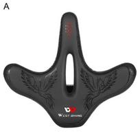 Anti-Scratch Bike Saddle Wide Wear-Resistant Ergonomic Soft Bicycle Thicken Cushion Pad A