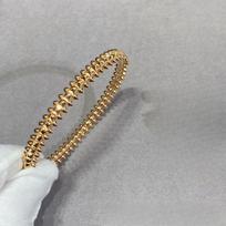 V Gold New Version Bullet Bracelet Narrow Version Smart Rivet