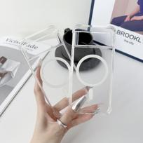 Clear Acrylic Airbags Shockproof Case For Google Pixel 9 8 7 6 Pro XL 9A 8A 7A 6A For Magsafe Magnetic Wireless Charging Cover Google Pixel 6 Pro