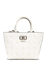 GUESS - Emelie Logo Mini Tote - Tote krepšys - Balta
