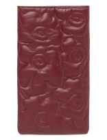 Marimekko - Phone Pocket Unikko - Tech & Utility Accessories - Burgundiška splava