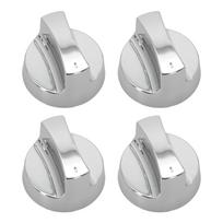 4pcs Electroplating Gas Grill Knob Accessories Replace The Old Knob Accessories Gas Barbecue Stove Knob Parts