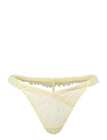 Hunkemöller - Flora Hl String T - Stringai - Kreminė spalva