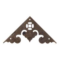 10pcs Metal Flat Angle Edge Guard With Screws Wood Box Corner  Furniture Hardware