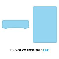 Car TPU PPF Interior Film for Volvo EX90 2025 Polestar 3 Central Control Navigation Instrument Display Screen Protective Sticker
