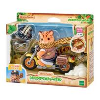 Sylvanian Families Calico Critters Tigro nuotykių dviratis