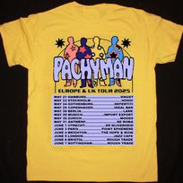 NEW Pachyman EU and UK Tour 2025 T Shirt Yellow All Size Gift For Fan OB1014 XL