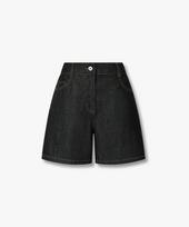 Studio Tomboy Denim Twill Back-Banding Shorts_Dark Gray 9176262983 Dark Gray/Os