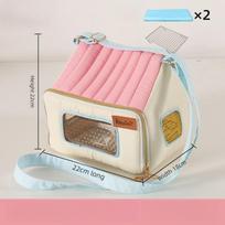Parrot Out Bag Bird Cage Winter Portable Bird Bag Warm Sugar Glider Guinea Pig Carriers Parrot Small Animals Carriers Products