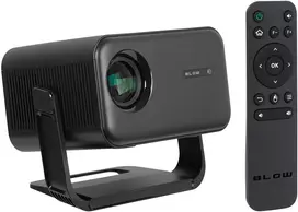 Nešiojamasis projektorius BLOW AndroidTV FullHD MaxView, juodas
