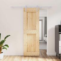 Slankios durys Natūrali ir Balta 70 x 210 cm