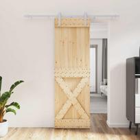 Slankios durys Natūrali ir Balta 70 x 210 cm
