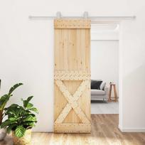 Slankios durys Natūrali ir Balta 70 x 210 cm