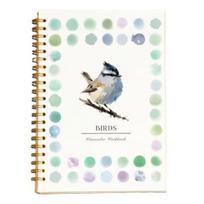 Watercolor Workbook Coloring Book Step-by-Step Tutorials for Animals Flowers Beginner Friendly Painting Kit for Learning Stress Relief A