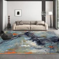 Ink Wash Abstract Carpet Living Room Nordic Decoration Home Sofa Large Area Rugs 160x230 Bedroom Bedside Washable Plush Foot Mat 60*90cm