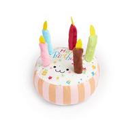 New Birthday Cake Dog Bite Resistant 16cm Gnaw Interactive Puppy Teething Cake Party Decor