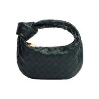 Bottega Veneta The Mini Jodie Bag Inkwell/Gold Women Shoulder_bags Green 651876-VCPP5-3014 Basic Set (Bag+Dust Bag)