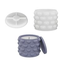 Flexible Silicone Resin Mold With Embossed Heart Design Easy Demolding For Homemade Decorations 1