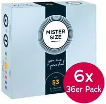 Mister Size 53mm6xpackof36