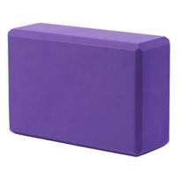 1/2Pcs EVA Yoga Block Supportive Lightweight Pilates Meditation Non-Slip Foam Block High Density Fitness Gym Blocks Yoga Accessories 1pc violetinė