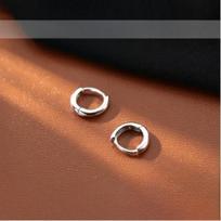 Round Ear Ring with Circular Ear Hook. New Style Earrings. Perfect for Sleeping Without Having To Remove The Earrings. Ear Adornment. 6mm