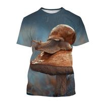 Summer Creative Fashion Mushroom Fun 3D Printed T-shirt Cool and Cute Men's and Women's Casual Short Sleeves XXS