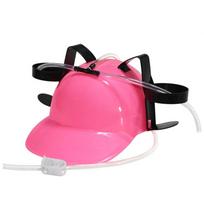 Fast Delivery Lazy Creative Beer Beverage Hat Birthday Party Outdoor Beer Hat Lazy Drinking Beverage Helmet Headgear