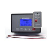 60A PWM DC variklio greičio reguliatorius su LCD ekranu ir nuotolinio valdymo pultu Reguliuojamas greitis, laikas ir atbulinės eigos veikimas js
