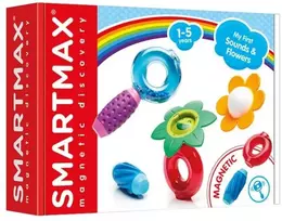 Iuvi Magnetinė barškutė su garsais ir gėlėmis Smart Max