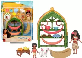 Mattel Figūrėlių rinkinys Vaiana ir Simea su sala