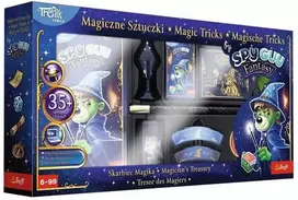 Rinkinys magijos triukų su kortomis ir lazdele Trefl