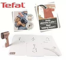 Vaikiškas lygintuvas su drabužių lankstymo lenta Smoby Mini Tefal