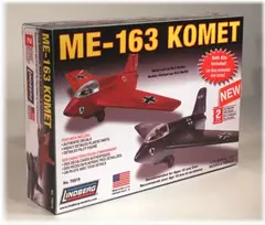 Plastikinis lėktuvo modelis Lindberg Messerschmitt ME-163 Komet 1:72