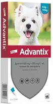 ENA ELANCO Advantix – Parazitų lašai šunims S – 4 x 1 ml