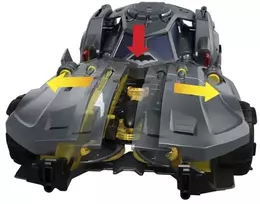 Mattel Usorteret DC Universe Bat-Link Batmobile 15 cm