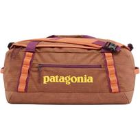 Patagonia 40L Black Hole Duffel Letter Print Nylon Travel Bag Men Duffel Bag Orange-Red 49339-PCHS Orange Red