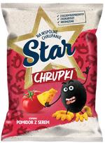 Žvaigždžių traškučiai sūrio ir pomidorų skonio 125g