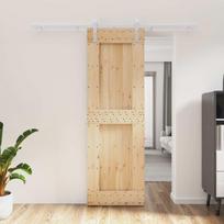 Slankios durys Natūrali ir Balta 70 x 210 cm
