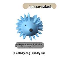 Silicone Hedgehog Anti-Tangle Laundry Ball - Soft, Magic Decontamination and Lint Removal Cleaning Solution white