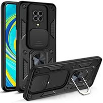 For Xiaomi Redmi Note 9 Pro Case Camera Protection Armor Cover Funda Xiaomi Redmi Note9 9Pro 9S 9 S Shockproof Ring Stand Covers Redmi Note 9 Pro