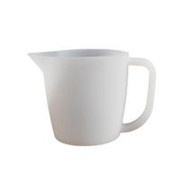 Multipurpose Sturdy Silicone Resin Mixing Cup with Handle Grips Channel Paint Pouring Tool Portable for Craft Supplies