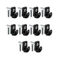 10pcs Screw In Ceiling Hooks Heavy Duty Ceiling Hooks ABS Hanging  Hook Upgrades for Hanging lamp  & Plant Holders
