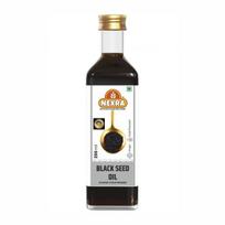 Nexra - Cold Pressed Black Seed Oil 250ml | Pure Kalonji Oil | Virgin Edible Oil | Supports Immunity, Skin & Hair Health | Kacchi Ghani Chekku Method 250ML