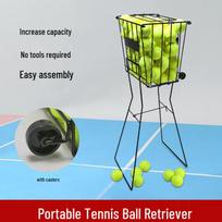Tennis Ball Picker Cart with Wheels